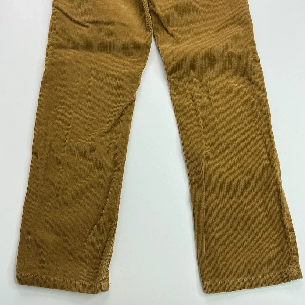Children's Place Tan Corduroy Pants Kids Size 8 Adjustable Waist Straight Leg